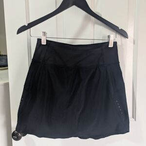 Athleta Jet Black Run With It Skort